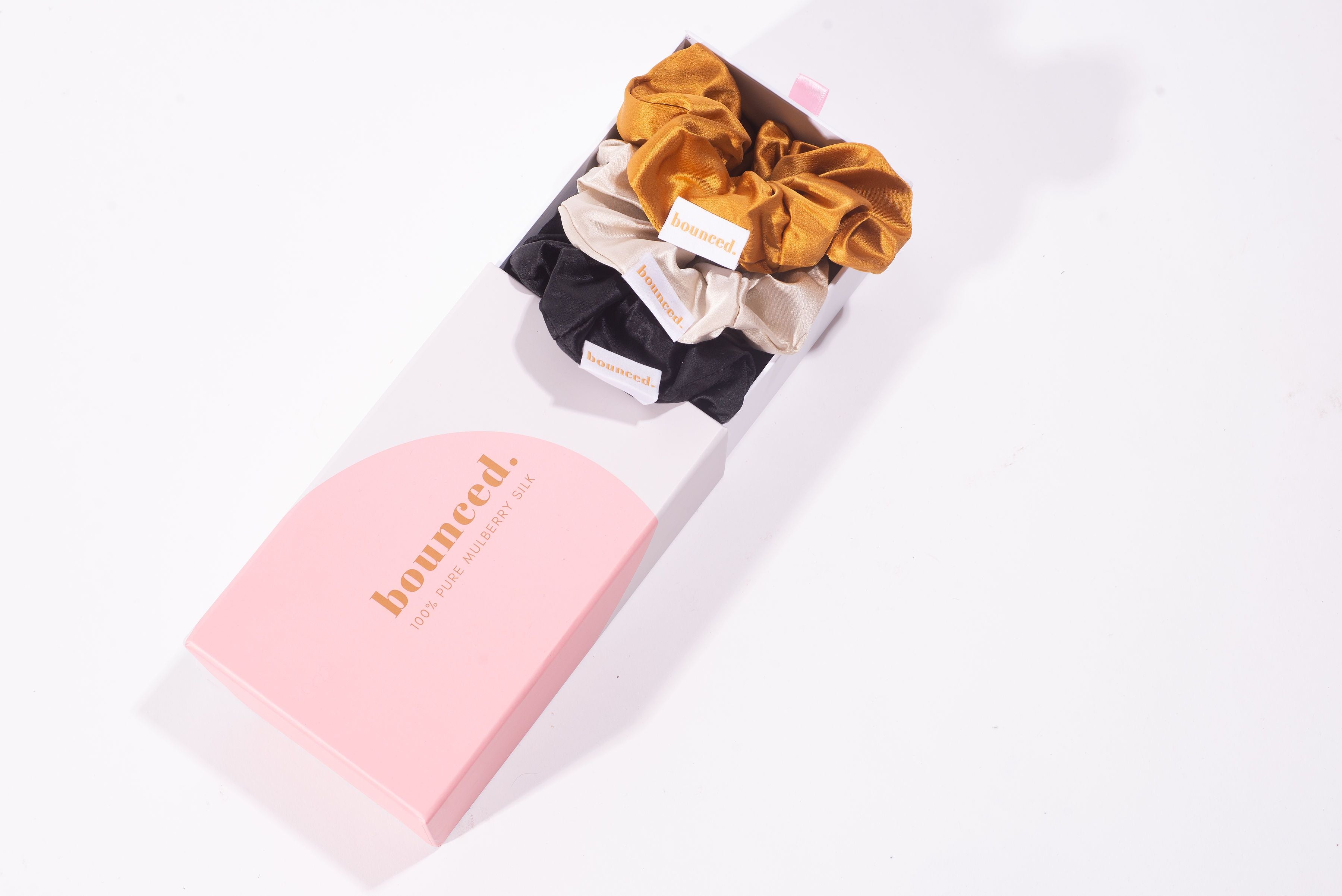 Large Silk Dream Scrunchie – Bounced.