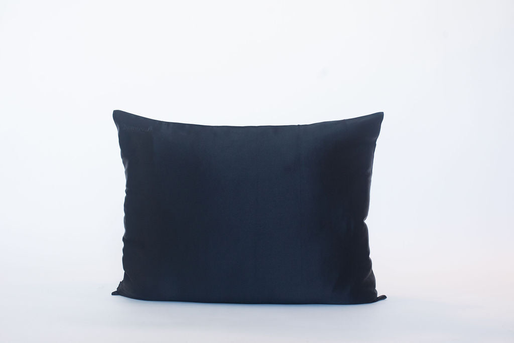 bounced. mulberry silk pillowcase - ONYX