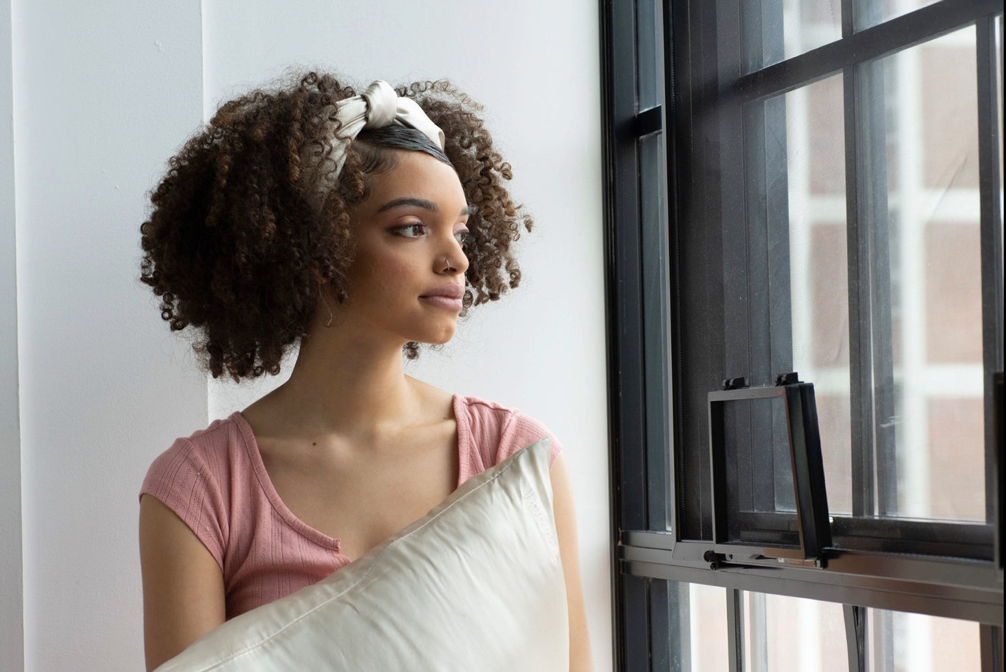 mulberry silk headscarf